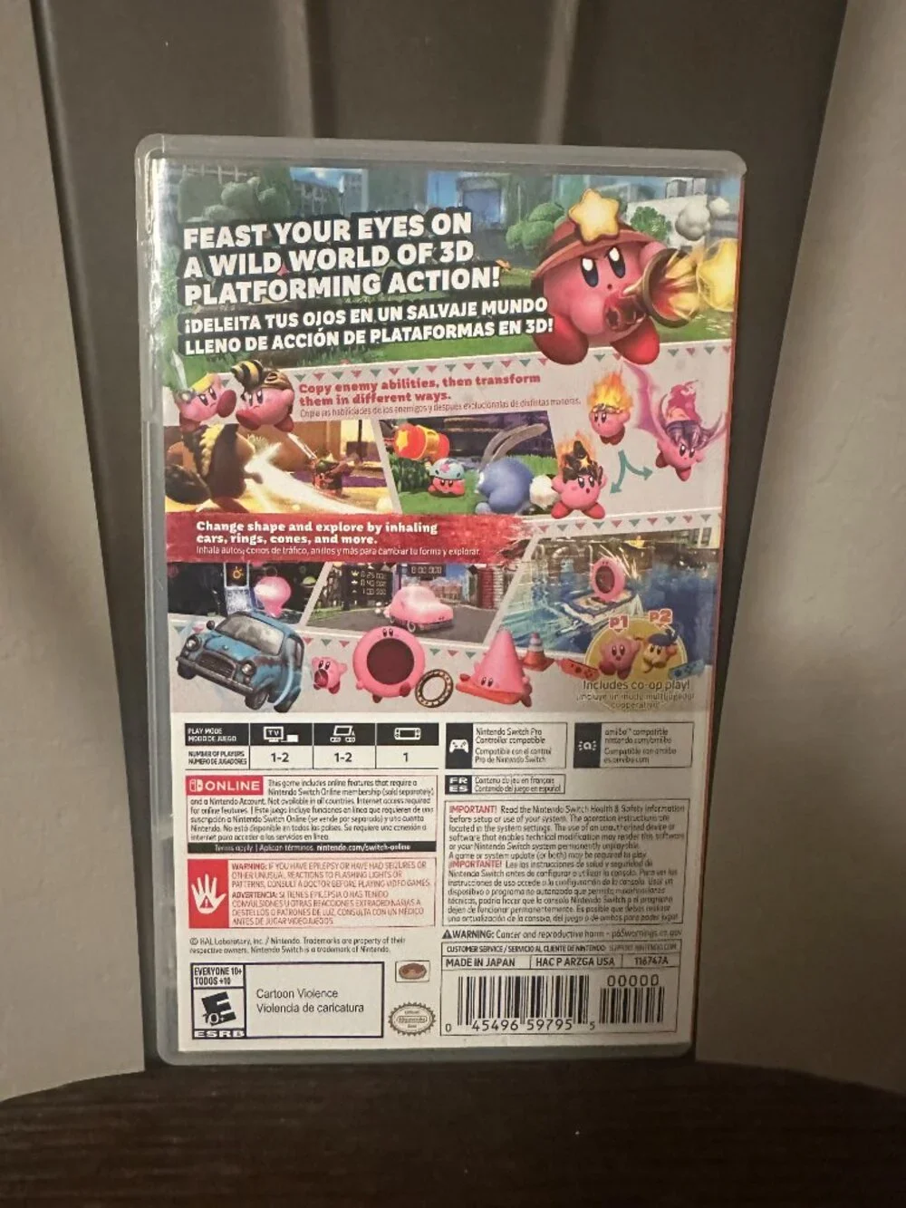 Nintendo Switch Kirby at the Forgotten Land